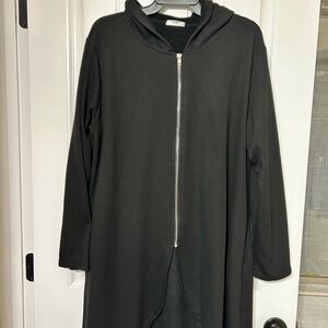 Zeagoo Black Hooded Jumpsuit